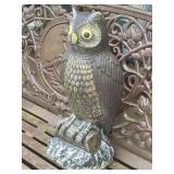 25" Concrete Owl