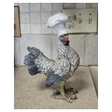 Ceramic Chef Rooster 12" tall