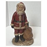 8" Santa Figurine Signed & Dated 1998