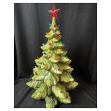 20" Mold Ceramic Christmas Tree-No Light