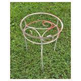 Wire Plant Stand 11"W 15"T
