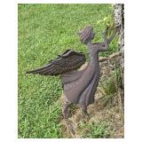24" Decorative Metal Angel
