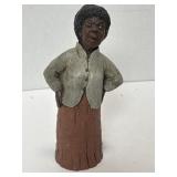 6" Folkart Figurine Signed J.P.