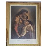 Framed "Madonna & Child" by Tim Ashkar 27"x 37"