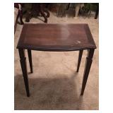 Mahogany Side Table 22"W 15"D 22"H