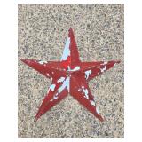 Metal Star Wall Decor 26" tall