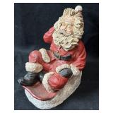 6" Poly Resin Santa Claus