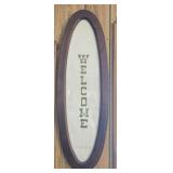 Framed "welcome" Vross Stitched Wall Decor 7¾"x