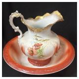 Homerlaughlin Pitcher & Bowl