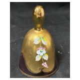 Bohemian Hand Painted Bell 4"