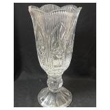 14" Shannon Crystal Vase-Damaged as Pictured