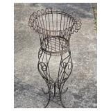 Wire Plant Stand 31" tall