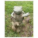 14" Yard Decor Frog