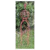 Wrought Iron Sphere Garden Decor 52"