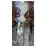 Vintage Lucite "Faces of Love" 14" Statue on