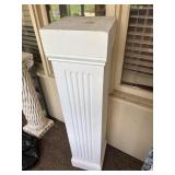 46" Pedestal Column Wood