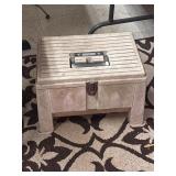 Small Step Stool with Storage