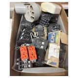Large Box of Assorted Breakers Mostly Square D