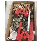 (F) Tray Lot Containing Bottle Cappers, New
