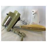 3 Pc Kitchen Items- Sunbeam Mix Master Hand