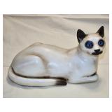 Vintage 1983 Universal Statuary Chalkware Siamese