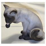 Vintage Siamese Cat Statue