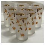 Vintage Jewel Tea AUTUMN LEAF Frosted Ice Tea