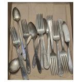 15 Silver Plated Silverware