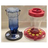 Glass & Plastic Hummingbird Feeders