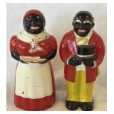 Aunt Jemima & Uncle Moses Salt and Pepper Shakers