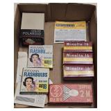 Vintage Camera Film & Flashes