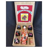 Hanako Japanese Doll w/ 5 Wigs in Original