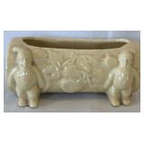 Vintage McCoy Shawnee Art Pottery Yellow Glaze