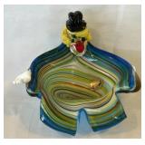 VENETIAN J.I.CO. MADE IN ITALY ART GLASS HAPPY
