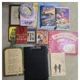 VHS Movies, Books, Cutting Board & more