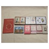 Vintage Playing Cards & Japanese Fortune Calendar