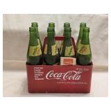 Vintage Plastic Coca-Cola Crate & Mello Yello