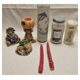 Ceramic Figures & Candles