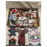 Assorted Christmas Ornaments & Decor
