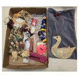 Misc Lot Scarecrow, Staplers, Toys & more