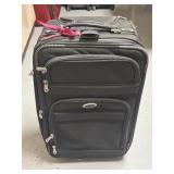 Atlantic Travel Suitcase Black 13.5ï¿½ X 23ï¿½ X 10ï¿½