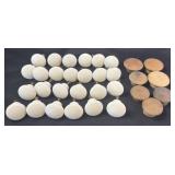 Vintage White Porcelain Ceramic Cabinet Pulls