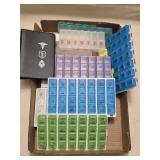 Various Pill Organizers