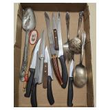 Kitchen Knives & Silver Plated Silverware