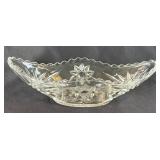 Vintage Star of David Anchor Hocking Cut Crystal