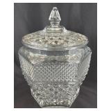Vintage Anchor Hocking Wexford Cookie Jar 10.5"