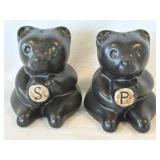 Pigeon River Pottery Black Bear 2004 Salt &
