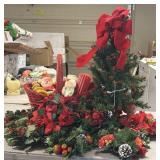 Several Vintage Christmas Floral/Holly