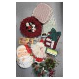 Assorted Vintage Christmas Decorations, Some