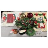 Assorted Christmas Lot As Pictured Including